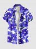 Daisy Flowers Print Plus Size Matching Hawaii Beach Outfit For Couples -  