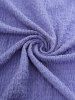 Robe débardeur grande taille à lacets, découpes en dentelle papillon, volants et fermeture éclair, épaules dénudées - Pourpre  4X | US 26-28