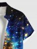 Christmas Tree Light Glitter 3D Print Plus Size Matching Outfit For Couples -  