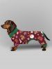 Matching Gingerbread Snowflake Christmas Pajamas Dog And Owner Matching Outfits Sleepwear Set -  