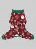 Matching Gingerbread Snowflake Christmas Pajamas Dog And Owner Matching Outfits Sleepwear Set -  