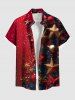 Christmas Ball Star Snowflake Print Plus Size Matching Outfit For Couples -  