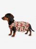 Christmas Hat Dog Candy Plaid Print Pajama Dog And Owner Matching Outfits -  