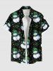 Christmas Tree Snowman Star Dots Print Plus Size Matching Outfit For Couples -  