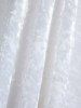 Robe longue asymétrique en velours à boutons, col en polaire, manches longues et ceinture - Blanc 5x | US 30-32