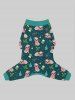Christmas Tree Ball Stocking Hat Print Pajama Dog And Owner Matching Outfits -  