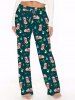 Christmas Tree Ball Stocking Hat Print Pajama Dog And Owner Matching Outfits -  