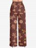 Matching Tree Bells Gingerbread Candy Snowflake Christmas Pajamas for Couples Sleepwear Set -  