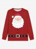 Matching Santa Claus Snowflakes Christmas Pajamas for Couples Sleepwear Set -  