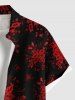 Christmas Holly Fruit Snowflake Print Plus Size Matching Outfit For Couples -  