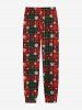 Matching Elk Snowflakes Christmas Pajamas for Couples Sleepwear Set -  
