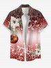 Christmas Ball Snowflake Flower Branch Print Matching Outfit For Couples -  
