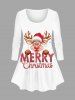 Matching Elk Snowflakes Christmas Pajamas for Couples Sleepwear Set -  