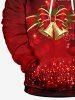 Christmas Ball Bowknot Bell Sparkling Sequin 3D Print Plus Size Matching Outfit For Couples -  