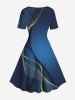 Skull Pirate Knif Curve Beam Print Plus Size Matching Hawaii Beach Outfit For Couples -  