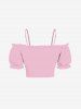 Ensemble de plage hawaïen assorti pour couples, imprimé tropical fleurs et feuilles, grandes tailles - Rose clair 