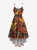 African Print Ethnic Pattern Scarf Plus Size Matching Hawaii Beach Outfit For Couples -  