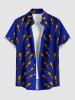 African Print Peacock Feather Plus Size Matching Hawaii Beach Outfit For Couples -  