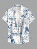 Coconut Tree Sailboat Stone Print Plus Size Matching Hawaii Beach Outfit For Couples -  