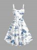 Coconut Tree Sailboat Stone Print Plus Size Matching Hawaii Beach Outfit For Couples -  