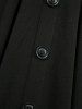 Plus Size Two Tone Patchwork Buttons A Line Skirt -  
