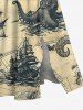 Plus Size Octopus Sailboat Sea Map Print Hawaii Cruise Split Pocket A Line Midi Dress -  
