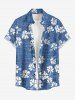 Hibiscus Flower Plaid Print Plus Size Matching Hawaii Beach Outfit For Couples -  
