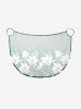 Paréo de plage convertible grande taille à imprimé floral, feuilles et branches, style hawaïen - Vert clair XXS