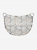 Plus Size Flower Leaf Butterfly Print Hawaii Convertible Beach Cover Up -  