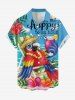 Parrot Fruit Juice Hibiscus Flower Seascape Print Matching Hawaii Beach Outfit For Couples -  