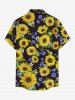 Sunflower Print Matching Hawaii Beach Outfit For Couples -  