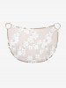 Paréo de plage convertible grande taille à imprimé floral et feuilles, style hawaïen - Bronze XXS