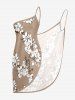 Flowers Leaf Print Convertible Hawaii Beach Cover -  