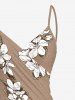 Flowers Leaf Print Convertible Hawaii Beach Cover -  