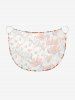 Flowers Leaf Print Convertible Hawaii Beach Cover -  