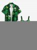 Robe débardeur imprimée bière et clous de girofle pour la Saint-Patrick (grandes tailles) - Vert profond XS