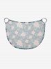 Leaf Flower Branch Print Hawaii Convertible Beach Cover Up -  