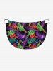 Tropical Leaf Flower Print Hawaii Convertible Beach Cover Up -  