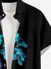 Chemise hawaïenne à imprimé floral et poches boutonnées grande taille pour hommes - Concorde 2XL