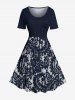 Paisley Floral Lace 3D Print Matching Outfit For Couples -  