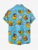 Ducks Bubble Print Matching Hawaii Beach Outfit For Couples -  