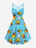 Ducks Bubble Print Matching Hawaii Beach Outfit For Couples -  