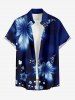 Flowers Print Matching Hawaii Beach Outfit For Couples -  