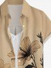 Women's Hibiscus Flower Sunset Print Hawaii Shirt -  