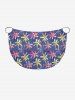 Paréo de plage convertible à imprimé floral hawaïen - Pourpre  2X