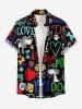 Colorful Letters Dog Heart Paw Print Matching Hawaii Beach Outfit For Family -  