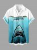 Shark Dinosaur Sea Print Matching Hawaii Beach Outfit For Couples -  