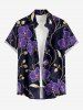 Tenue de plage hawaïenne assortie à imprimé de branches fleuries pour couples - Concorde 