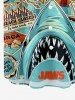 Kid's Shark Seascape Print Hawaii Shirt -  
