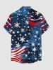 Patriotic American Flag Christmas Tree Print Matching Outfit For Couples -  